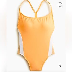 *NWT* J. Crew Active Color-blocked One-Piece Swimsuit